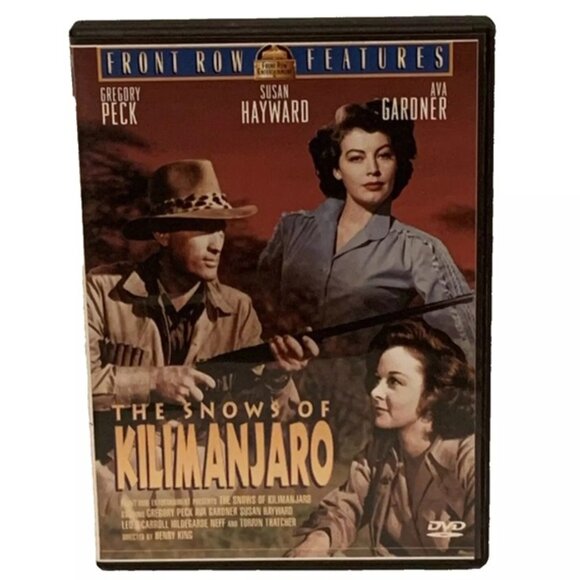 The Snows of Kilimanjaro (DVD, 2000, Front Row Features) Gregory Peck - Picture 1 of 3